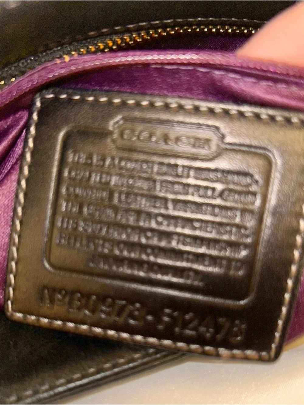 COACH Jackie Horsebit All Leather
Black Handbag Authentic includes Dust Bag! - Picture 7 of 7